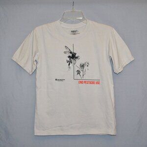 The Mountain Kids T-Shirt Size Large Bee Graphic Tee End Pesticide Use